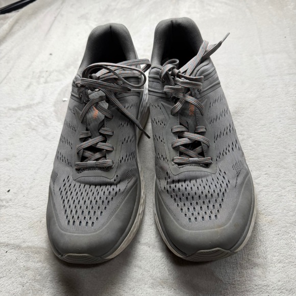 aetrex Delta Mens Gray Mesh Athletic Running Walking Shoes Orthopedic Size 11 - Picture 2 of 8